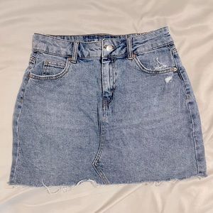 Wild Fable Jean Skirt